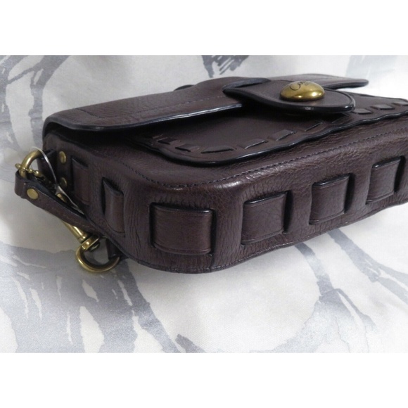 ❤️NEW COACH LEGACY THOMPSON BROWN LEATHER LARGE WRISTLET BAG 65TH ANNIVERSARY❤️ - Picture 5 of 10